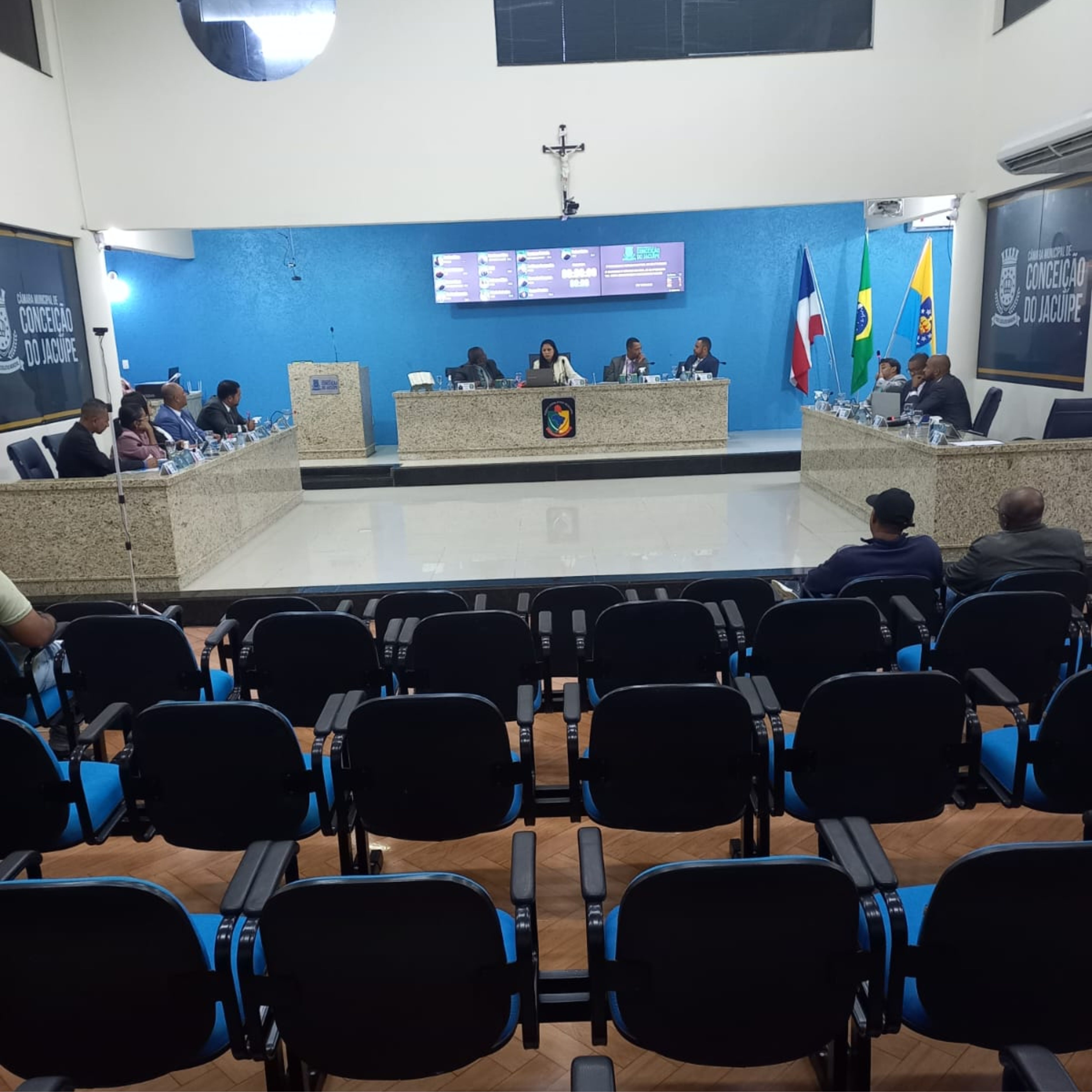 31ª e 32ª Sessão Extraordinária realizada na Câmara Municipal de Conceição do Jacuípe